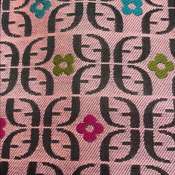 Fossil tote in f signature print and leath… - Picture 5 of 11